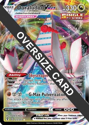 Duraludon VMAX - 123/203 (123) [Jumbo Cards] Holofoil
