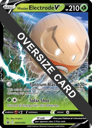 Hisuian Electrode V - SWSH294 (SWSH294) [Jumbo Cards] Holofoil