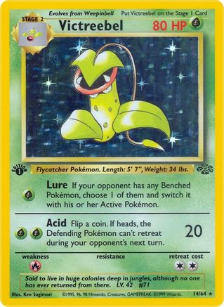 Victreebel (14) (14) [Jungle] Unlimited Holofoil