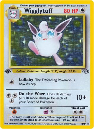 Wigglytuff (16) (16) [Jungle] Unlimited Holofoil