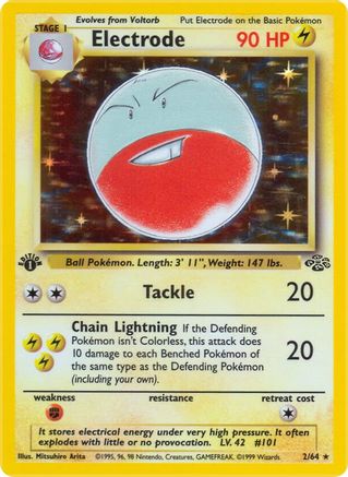 Electrode (2) (2) [Jungle] Unlimited Holofoil