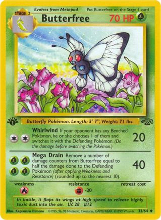 Butterfree (33) [Jungle] Unlimited