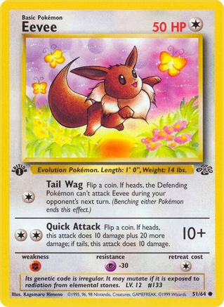 Eevee (51) [Jungle] 1st Edition