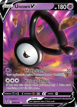 Unown V (65) [SWSH12: Silver Tempest] Holofoil