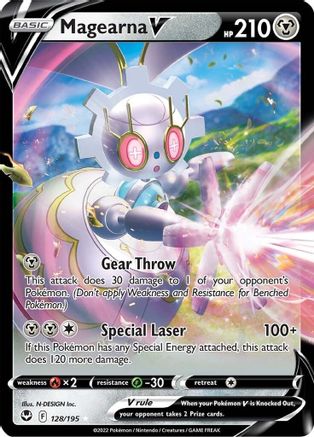 Magearna V (128) [SWSH12: Silver Tempest] Holofoil