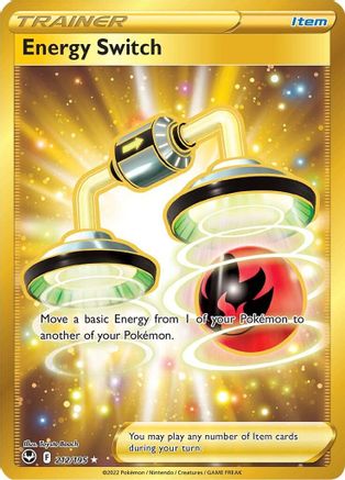Energy Switch (Secret) (212) [SWSH12: Silver Tempest] Holofoil