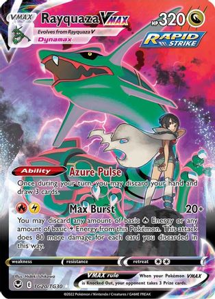 Rayquaza VMAX (TG20) [SWSH12: Silver Tempest Trainer Gallery] Holofoil