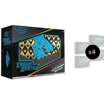 Pokemon Crown Zenith Pokemon Center Elite Trainer Box Plus Case