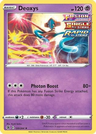 Deoxys - 120/264 (120) [Deck Exclusives]