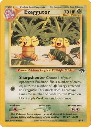 Exeggutor (13) [Southern Islands]