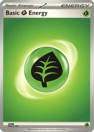 Basic Grass Energy - 001 (1) [SVE: Scarlet & Violet Energies]