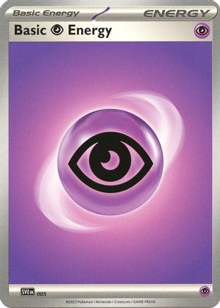 Basic Psychic Energy - 005 (5) [SVE: Scarlet & Violet Energies]