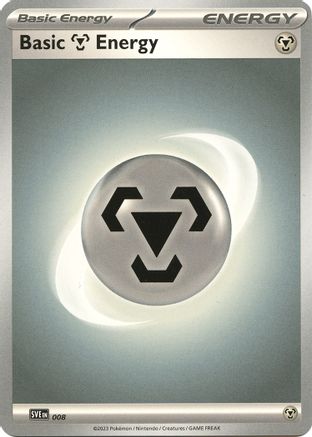 Basic Metal Energy - 008 (8) [SVE: Scarlet & Violet Energies]