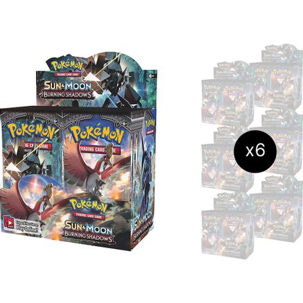 Pokemon Burning Shadows Booster Box Case