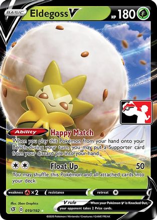 Eldegoss V (19) [Prize Pack Series Cards] Holofoil