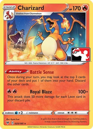 Charizard (25) [Prize Pack Series Cards]