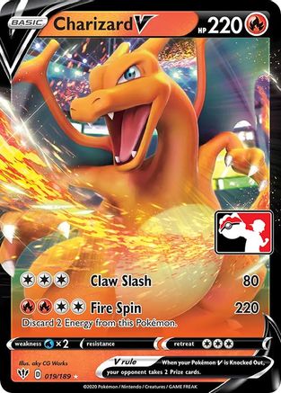 Charizard V (Prize Pack Series 1) (19) [Prize Pack Series Cards] Holofoil