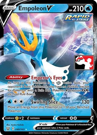 Empoleon V (40) [Prize Pack Series Cards] Holofoil