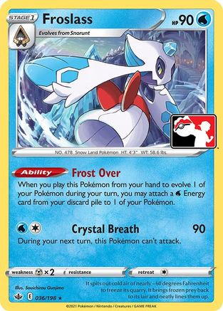 Froslass (36) [Prize Pack Series Cards]