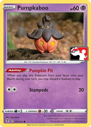 Pumpkaboo (76) [Prize Pack Series Cards] Holofoil