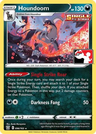 Houndoom (96) [Prize Pack Series Cards]