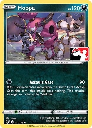 Hoopa (111) [Prize Pack Series Cards]