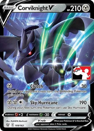 Corviknight V (109) [Prize Pack Series Cards] Holofoil