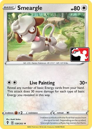 Smeargle (128) [Prize Pack Series Cards]