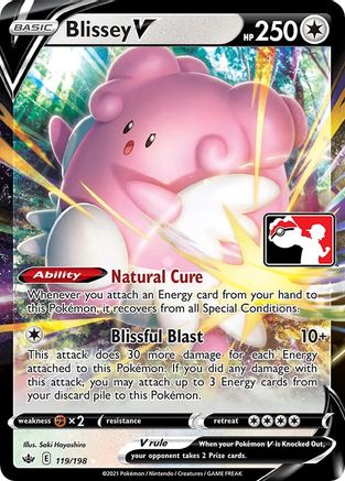 Blissey V (119) [Prize Pack Series Cards] Holofoil
