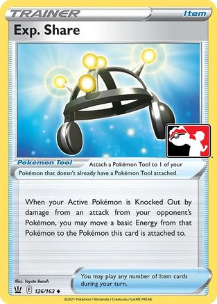 Exp. Share (126) [Prize Pack Series Cards] Holofoil