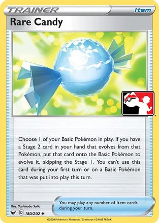 Rare Candy - 180/202 (180) [Prize Pack Series Cards] Holofoil