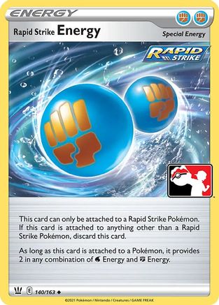 Rapid Strike Energy (140) [Prize Pack Series Cards] Holofoil