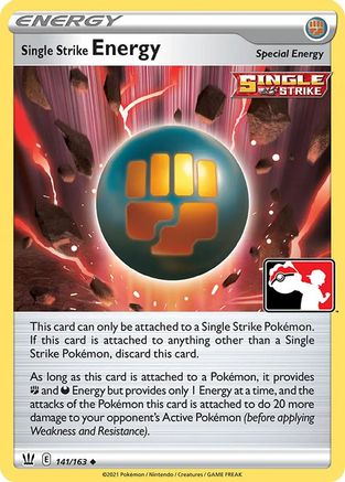 Single Strike Energy (141) [Prize Pack Series Cards]
