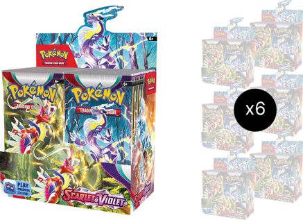 Pokemon Scarlet & Violet Booster Box Case