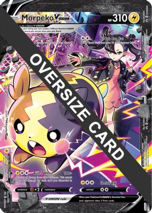 Morpeko V-Union (SWSH287-290) (SWSH290) [Jumbo Cards] Holofoil