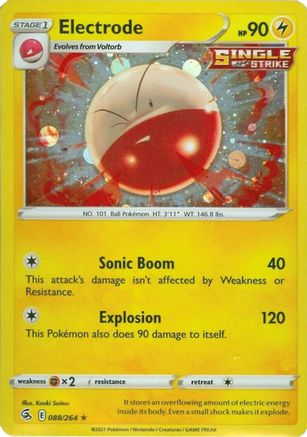 Electrode - 088/264 (Cosmos Holo) (88) [Miscellaneous Cards & Products] Holofoil