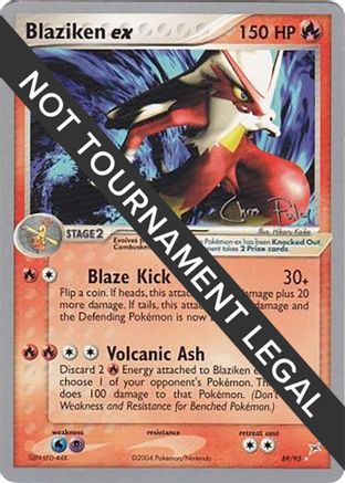 Blaziken ex - 2004 (Chris Fulop) (89) [World Championship Decks]