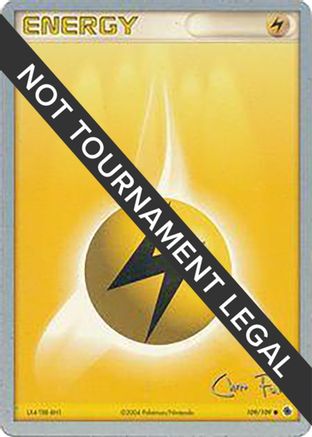 Lightning Energy - 2004 (Chris Fulop) (109) [World Championship Decks]