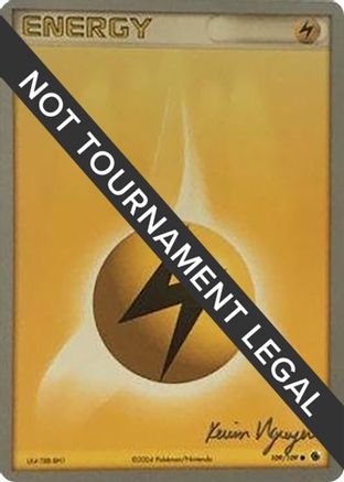 Lightning Energy - 2004 (Kevin Nguyen) (109) [World Championship Decks]