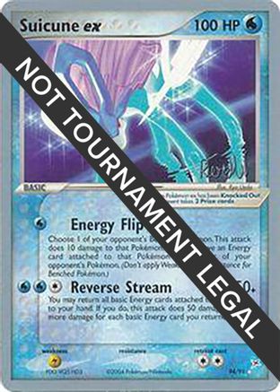 Suicune ex - 2004 (Reed Weichler) (94) [World Championship Decks]