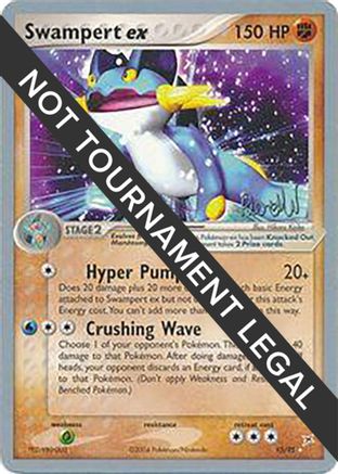 Swampert ex - 2004 (Reed Weichler) (95) [World Championship Decks]
