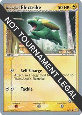 Team Aqua's Electrike - 2004 (Chris Fulop) (27) [World Championship Decks]