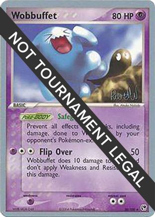 Wobbuffet - 2004 (Reed Weichler) (26) [World Championship Decks]