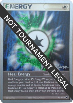 Heal Energy - 2005 (Jeremy Maron) (94) [World Championship Decks]