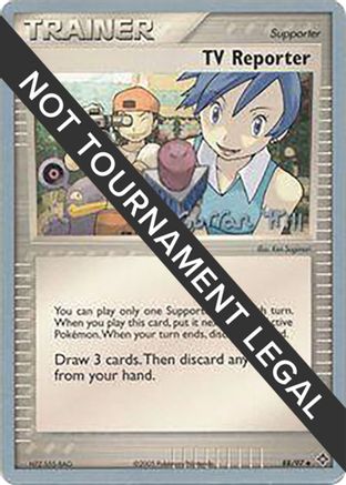 TV Reporter - 2005 (Curran Hill) (88) [World Championship Decks]