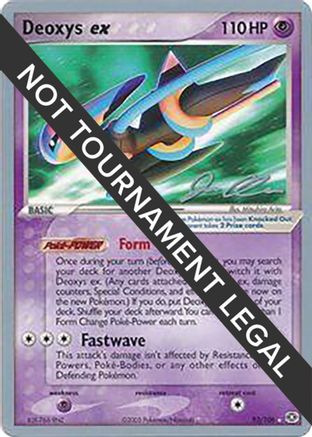 Deoxys ex - 2006 (Jason Klaczynski) (93) [World Championship Decks]