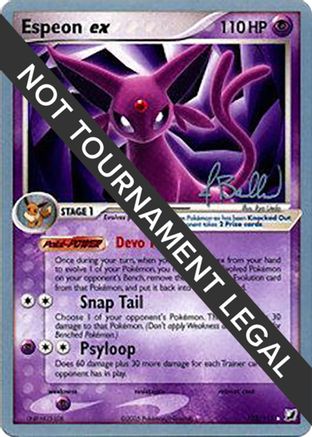 Espeon ex - 2006 (Jimmy Ballard) (102) [World Championship Decks]