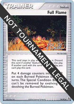 Full Flame - 2006 (Jimmy Ballard) (74) [World Championship Decks]