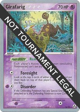 Girafarig - 2006 (Jason Klaczynski) (16) [World Championship Decks]