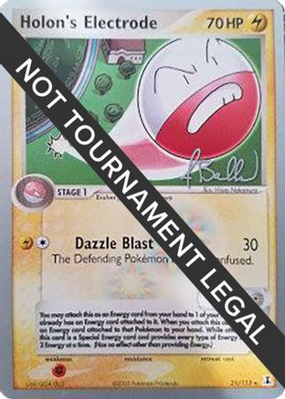 Holon's Electrode - 2006 (Jimmy Ballard) (21) [World Championship Decks]